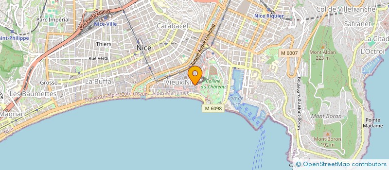 localisation de l'entreprise MONSIEUR ADEL NAOUN  NICE