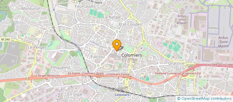 localisation de l'entreprise MONSIEUR ADEL NOUMRI à COLOMIERS