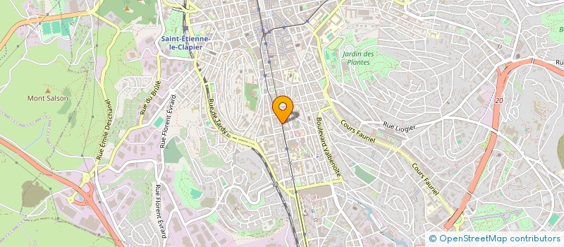 localisation de l'entreprise MONSIEUR ADEL OUALID  SAINT-ETIENNE