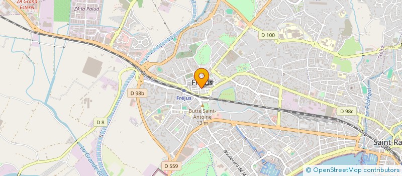 localisation de l'entreprise MONSIEUR ADEL OUFAR à FREJUS