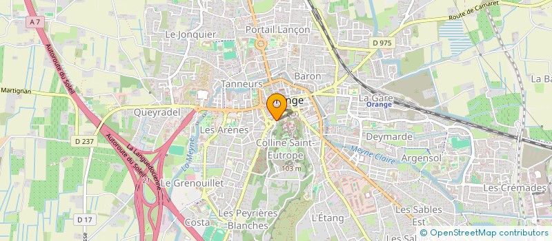 localisation de l'entreprise MONSIEUR ADEL OUFKIH à ORANGE