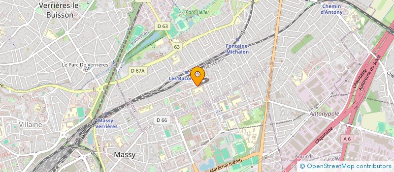 localisation de l'entreprise MONSIEUR ADEL OURRAD à ANTONY