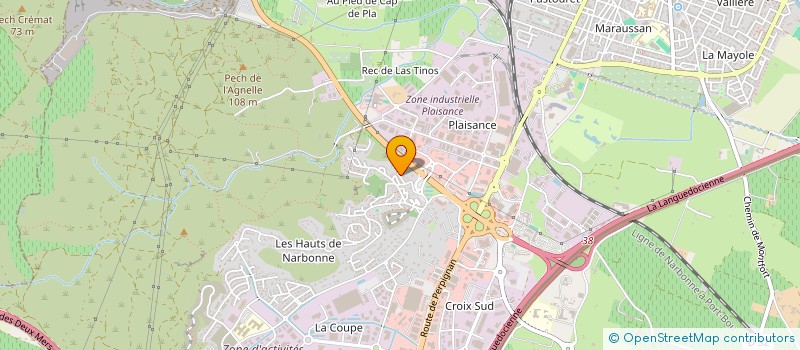 localisation de l'entreprise MONSIEUR ADEL RAMDANI à NARBONNE