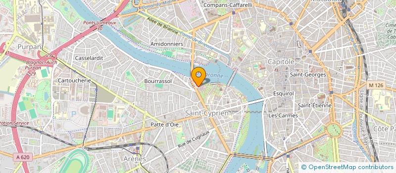 localisation de l'entreprise MONSIEUR ADEL RIDOUH  TOULOUSE