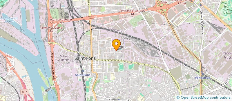 localisation de l'entreprise MONSIEUR ADEL ROMDHANE  SAINT-FONS