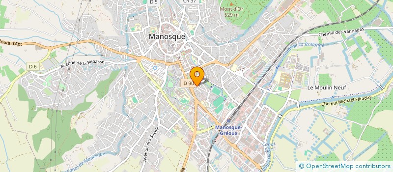 localisation de l'entreprise MONSIEUR ADEL SAAD HELAL à MANOSQUE