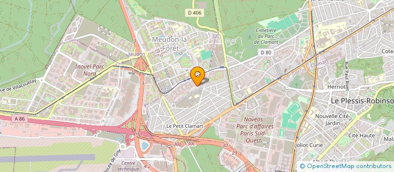 localisation de l'entreprise MONSIEUR ADEL SABER à CLAMART