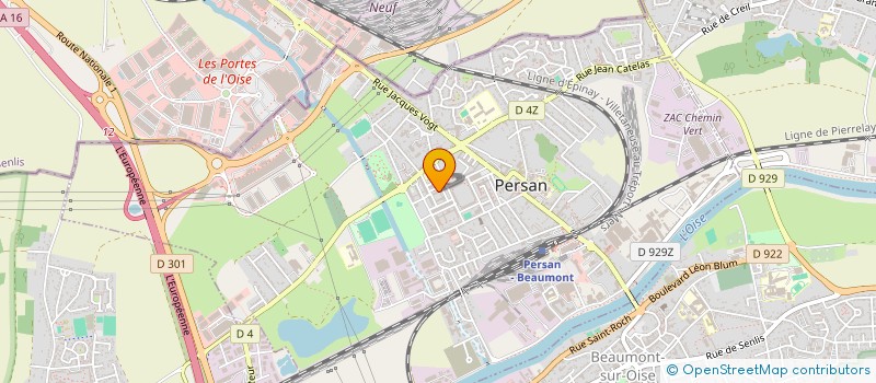 localisation de l'entreprise MONSIEUR ADEL SAD LAIB  PERSAN