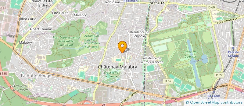 localisation de l'entreprise MONSIEUR ADEL SAFI à CHATENAY-MALABRY