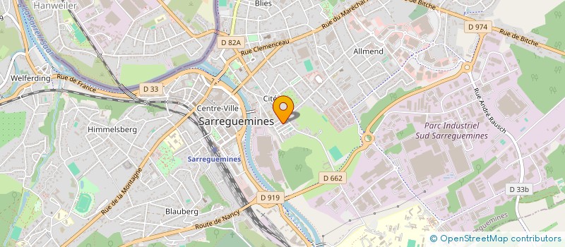 localisation de l'entreprise MONSIEUR ADEL SAIDI  NEUFGRANGE