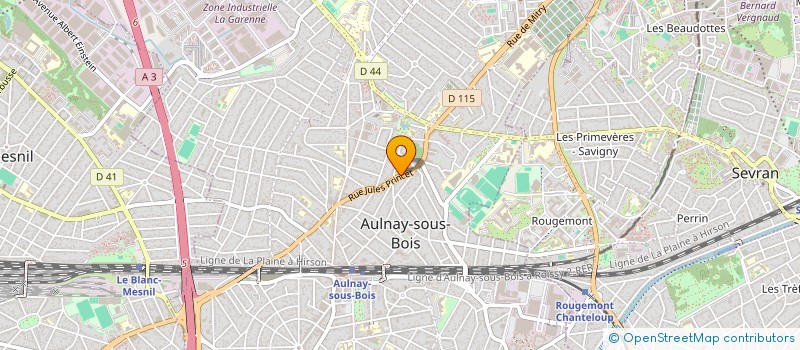 localisation de l'entreprise MONSIEUR ADEL SEFFAK à AULNAY-SOUS-BOIS