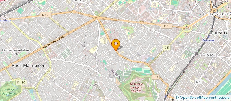 localisation de l'entreprise MONSIEUR ADEL SHAABAN  NANTERRE