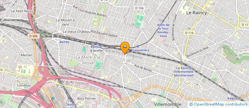 localisation de l'entreprise MONSIEUR ADEL SOUAIDI  BONDY