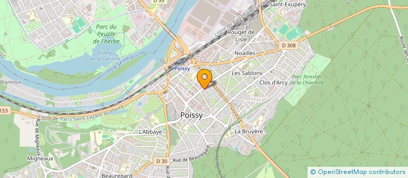 localisation de l'entreprise MONSIEUR ADEL SOUALHI  POISSY