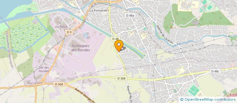 localisation de l'entreprise MONSIEUR ADEL TIAZIBINE à MARIGNANE