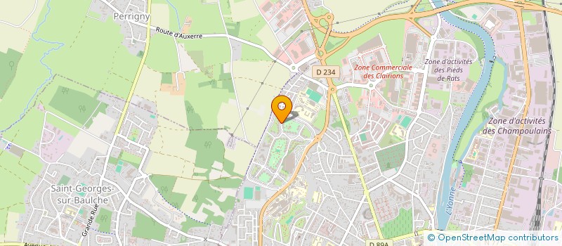 localisation de l'entreprise MONSIEUR ADEL TOUMI à AUXERRE