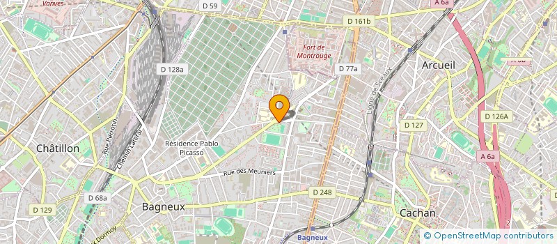 localisation de l'entreprise MONSIEUR ADEL TRABELSI à BAGNEUX