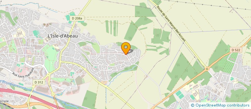 localisation de l'entreprise MONSIEUR ADEL TRABELSI  L'ISLE-D'ABEAU