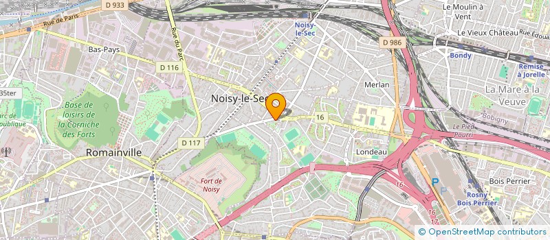 localisation de l'entreprise MONSIEUR ADEL YACHOU à NOISY-LE-SEC