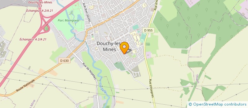 localisation de l'entreprise MONSIEUR ADEL ZEDEK à DOUCHY-LES-MINES