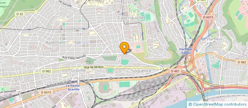 localisation de l'entreprise MONSIEUR ADEL ZEGGAI à LE HAVRE