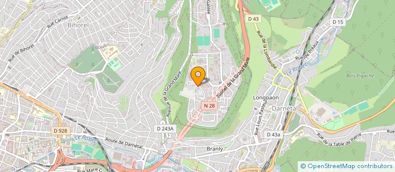 localisation de l'entreprise MONSIEUR ADEL ZEGHOUBI  ROUEN