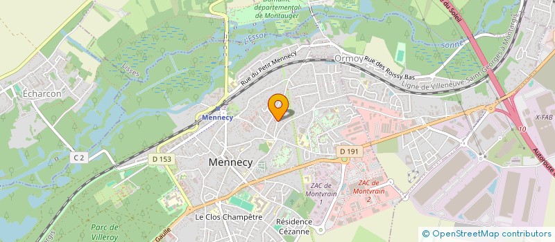 localisation de l'entreprise MONSIEUR ADEL ZERABIB à MENNECY