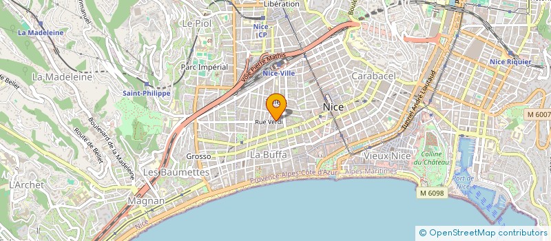 localisation de l'entreprise MONSIEUR ADEL ZERAOULIA à NICE