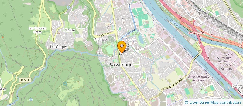 localisation de l'entreprise MONSIEUR ADEL ZIANI  VOREPPE