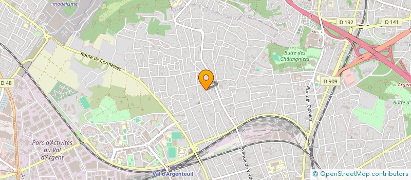 localisation de l'entreprise MONSIEUR ADEL ZNIMI  ARGENTEUIL