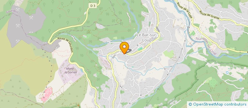localisation de l'entreprise MONSIEUR ADELAERT BRANDT  LE BAR-SUR-LOUP