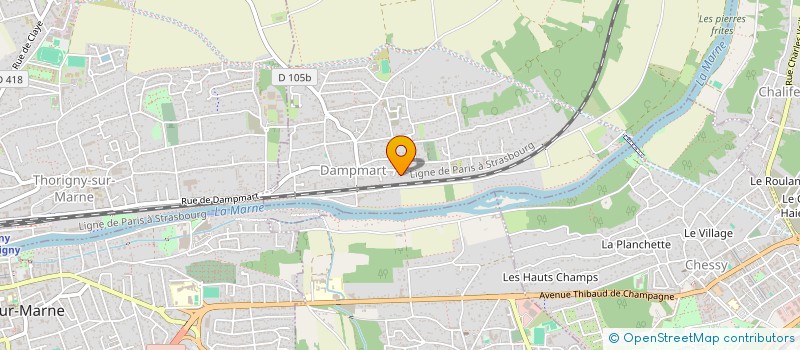 localisation de l'entreprise MONSIEUR ADELAIDE QUIDAL  DAMPMART