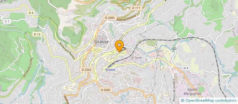 localisation de l'entreprise MONSIEUR ADELEINE KHALAF à GRASSE