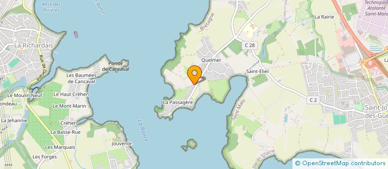 localisation de l'entreprise MONSIEUR ADELEN AIT ABDELMALEK à SAINT-MALO
