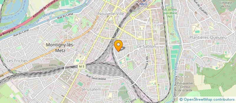 localisation de l'entreprise MONSIEUR ADELEYE GBOKOYI  METZ