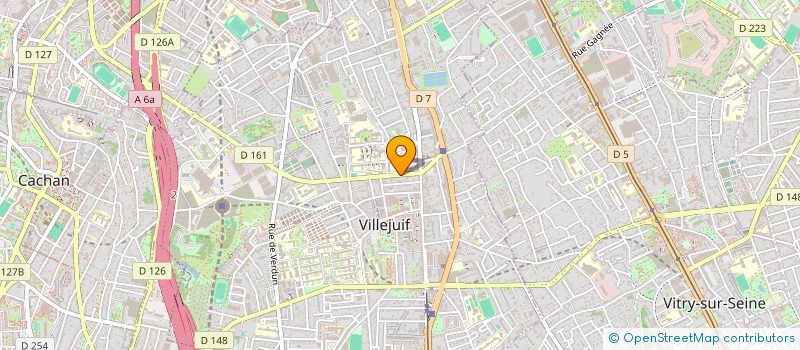 localisation de l'entreprise MONSIEUR ADELIN BALAN  VILLEJUIF