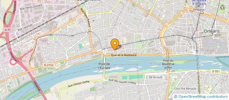 localisation de l'entreprise MONSIEUR ADELIN BLEY à ORLEANS
