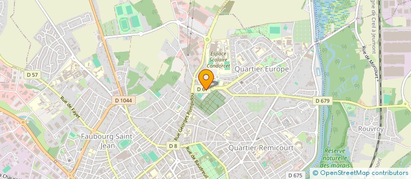 localisation de l'entreprise MONSIEUR ADELIN CLICHE à SAINT-QUENTIN