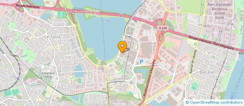 localisation de l'entreprise MONSIEUR ADELIN COURTOIS  BORDEAUX