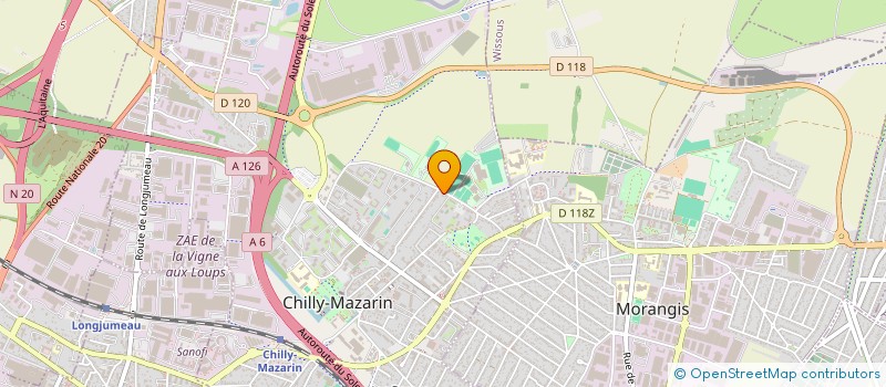 localisation de l'entreprise MONSIEUR ADELINO AUGUSTO PIRES AUGUSTO  CHILLY-MAZARIN