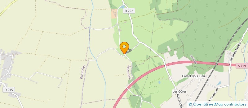 localisation de l'entreprise MONSIEUR ADELINO BARTOLOMEU  SAINT-PONT