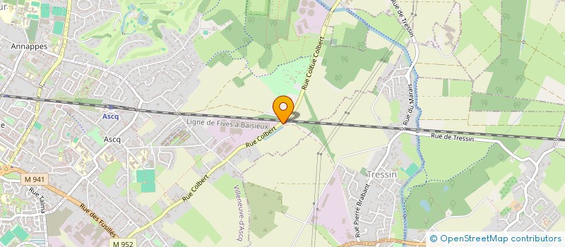 localisation de l'entreprise MONSIEUR ADELINO DA COSTA FARIA à VILLENEUVE-D'ASCQ