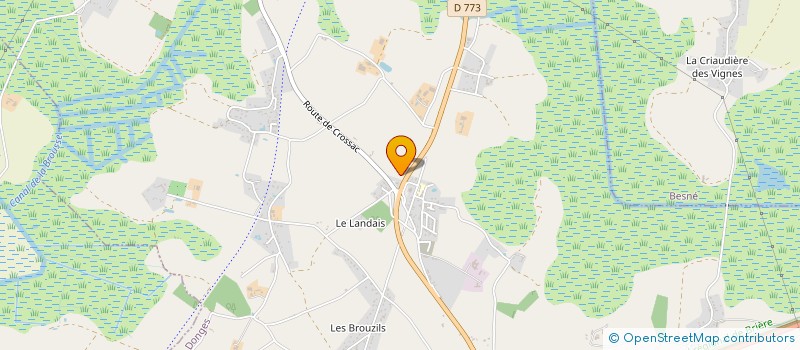 localisation de l'entreprise MONSIEUR ADELINO MARQUES DA ROCHA  DONGES