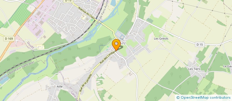 localisation de l'entreprise MONSIEUR ADELINO PEREIRA ALVES  DISSAY