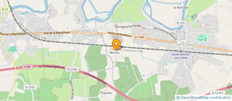 localisation de l'entreprise MONSIEUR ADELINO TAFULA LOBAO  SAINT-SEURIN-SUR-L'ISLE