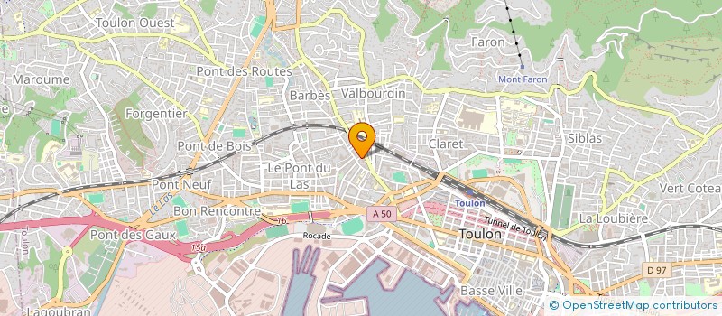localisation de l'entreprise MONSIEUR ADELIO LOGAGLIO à TOULON
