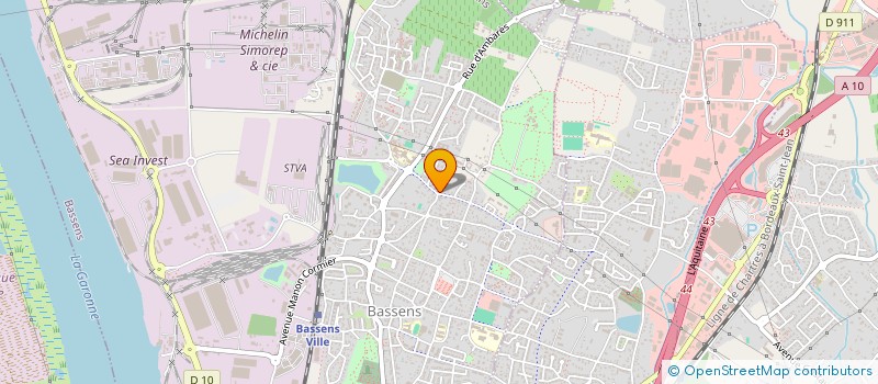 localisation de l'entreprise MONSIEUR ADELIO PEREIRA GONCALVES  BASSENS