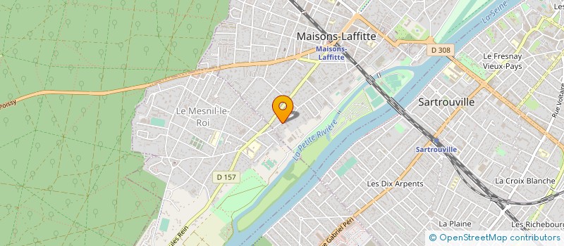 localisation de l'entreprise MONSIEUR ADELMO MINARDI à MAISONS-LAFFITTE