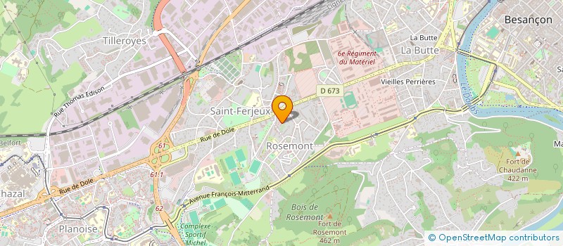 localisation de l'entreprise MONSIEUR ADEM AKGUL à BESANCON
