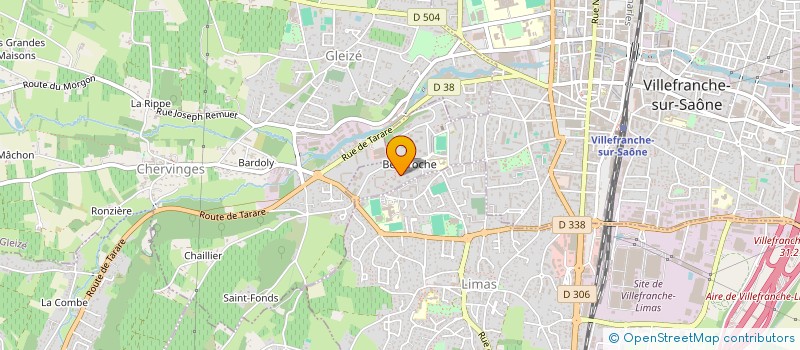 localisation de l'entreprise MONSIEUR ADEM AKKAFA à VILLEFRANCHE-SUR-SAONE